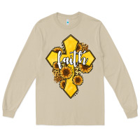 Mushroom faith childhood cancer Long Sleeve Tee - Jasminsmagicworld