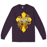 Plum faith childhood cancer Long Sleeve Tee - Jasminsmagicworld