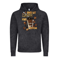 Vintage Black energy coffee fuel station Vintage Hoodie - Artiststas