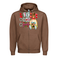 Chestnut te amo te quila Zipper Hoodie - NancyCooperArtShop