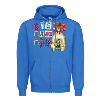 True Royal te amo te quila Zipper Hoodie - NancyCooperArtShop