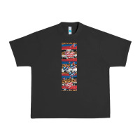 Pigment Black usa flag and western patterns  penwraps 1 Urban Heavy Tee - Artiststas