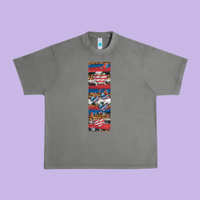 Usa Flag And Western Patterns  Penwraps 1 Urban Heavy Tee Designed By Artiststas