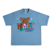Pebble Blue nail tech Urban Heavy Tee - AdoDesignShop
