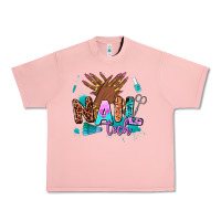 Salmon nail tech Urban Heavy Tee - AdoDesignShop