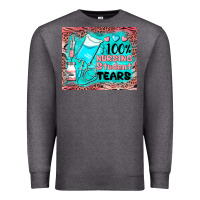 Charcoal Heather 100 nursing student tears mousepad Premium Sweatshirt - BarkalooDesign