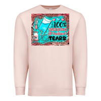 Pale Pink 100 nursing student tears mousepad Premium Sweatshirt - BarkalooDesign