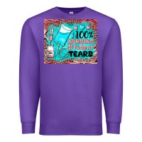 Purple 100 nursing student tears mousepad Premium Sweatshirt - BarkalooDesign