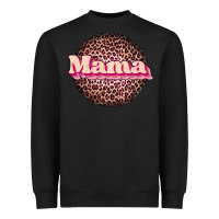 Black mama leopard Heavyweight Sweatshirt - JahusDesignShop