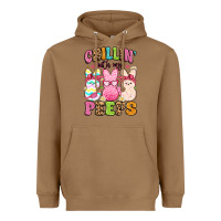 Toasted Coconut chillin' with my peeps Heavyweight Hoodie - Artiststas
