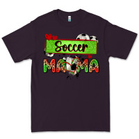 Plum soccer mama with leopard Premium Tee - Zillion Design Studio