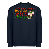 Navy its the most wonderful wine of the year Heavyweight Sweatshirt - AdoDesignShop