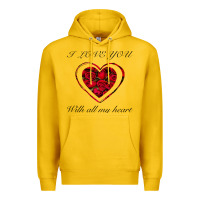 Lemon I love you with all my heart Premium Hoodie - Bettercallsaul