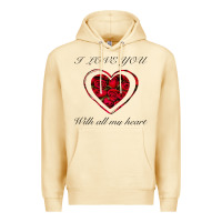 Pina Colada I love you with all my heart Premium Hoodie - Bettercallsaul