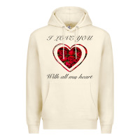 Sandshell I love you with all my heart Premium Hoodie - Bettercallsaul