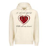 Tofu I love you with all my heart Premium Hoodie - Bettercallsaul