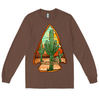 Chestnut desert cactus arrowhead Long Sleeve Tee - Jasminsmagicworld