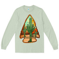 Matcha desert cactus arrowhead Long Sleeve Tee - Jasminsmagicworld