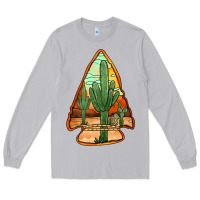Moon Dust desert cactus arrowhead Long Sleeve Tee - Jasminsmagicworld