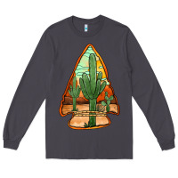 Smoke desert cactus arrowhead Long Sleeve Tee - Jasminsmagicworld