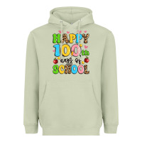Matcha happy 100 th days of school Heavyweight Hoodie - Artiststas