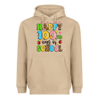 Mushroom happy 100 th days of school Heavyweight Hoodie - Artiststas