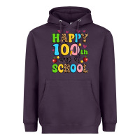 Plum happy 100 th days of school Heavyweight Hoodie - Artiststas