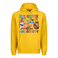 Lemon half teacher half coffee Premium Hoodie - JahusDesignShop