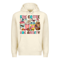Sandshell half teacher half coffee Premium Hoodie - JahusDesignShop