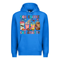 True Royal half teacher half coffee Premium Hoodie - JahusDesignShop