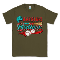 Army Green raising ballers Classic Tee - NancyCooperArtShop
