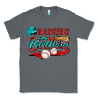Charcoal Heather raising ballers Classic Tee - NancyCooperArtShop
