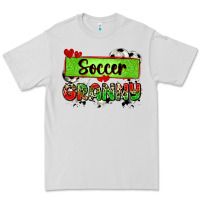 Dove Grey soccer granny with leopard Premium Tee - Zillion Design Studio