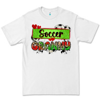 White soccer granny with leopard Premium Tee - Zillion Design Studio