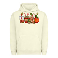 Pigment Pistachio christmas cup cakes coffee cups Urban Hoodie - CowGirlArtShop