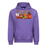 Tulip christmas cup cakes coffee cups Urban Hoodie - CowGirlArtShop