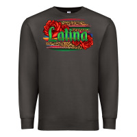 Smoke latina with serape and roses Premium Sweatshirt - Jasminsmagicworld