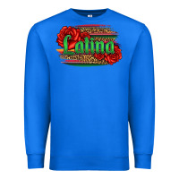 True Royal latina with serape and roses Premium Sweatshirt - Jasminsmagicworld