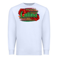 White latina with serape and roses Premium Sweatshirt - Jasminsmagicworld
