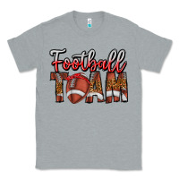 Heather Grey football team Classic Tee - CowhideDigitalArt