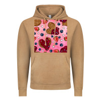 Vintage Camel valentines day waffles seamless pattern Vintage Hoodie - BundleAndBundleShop