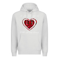 Dove Grey I love you with all my heart Premium Hoodie - Bettercallsaul