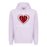 Lilac I love you with all my heart Premium Hoodie - Bettercallsaul