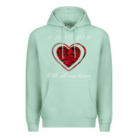 Seafoam I love you with all my heart Premium Hoodie - Bettercallsaul