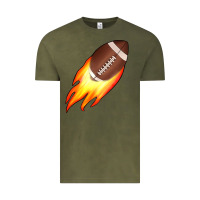 Vintage Olive american football Vintage Tee - JahusDesignShop
