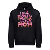 Black i wear pink for my mom Urban Hoodie - CowGirlArtShop