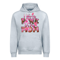 Heather Grey i wear pink for my mom Urban Hoodie - CowGirlArtShop