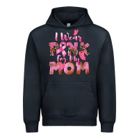 Navy i wear pink for my mom Urban Hoodie - CowGirlArtShop