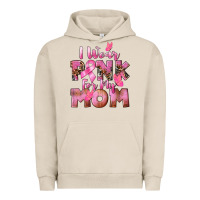 Pigment French Oak i wear pink for my mom Urban Hoodie - CowGirlArtShop