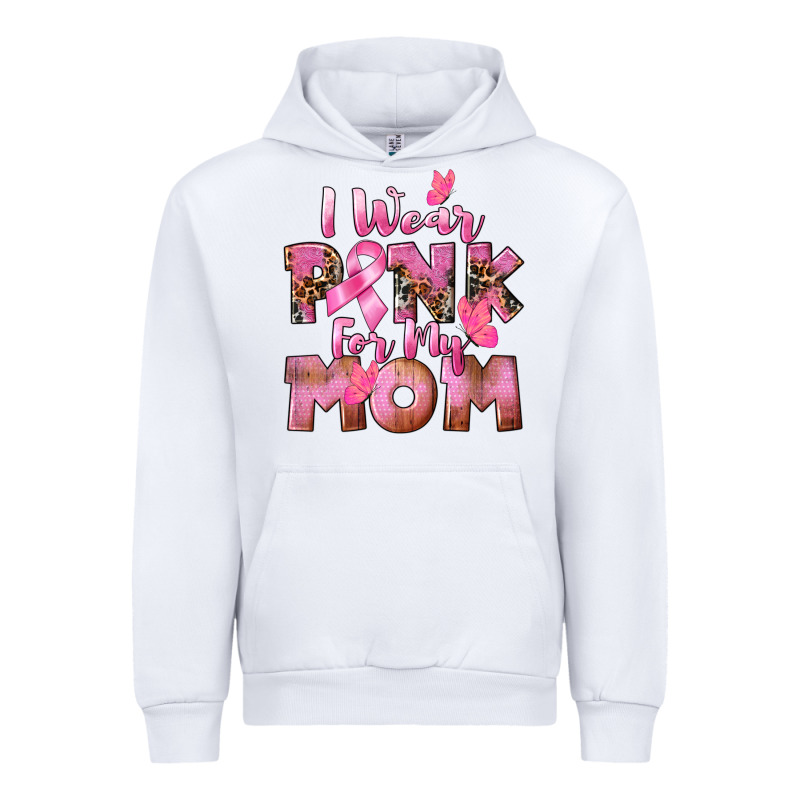I Wear Pink For My Mom Urban Hoodie by CowGirlArtShop | Teevron